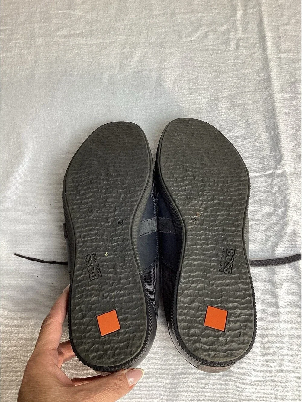 Hugo Boss AG Dieselstrasse Casual Size 43 Dark Grey 9.5